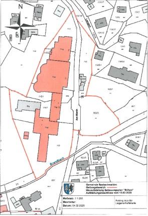 Lageplan Bühnd